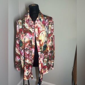 PrettyLittleThing Multicolor Floral Pants Suit